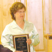 Annual Award recipient Diane Heglar