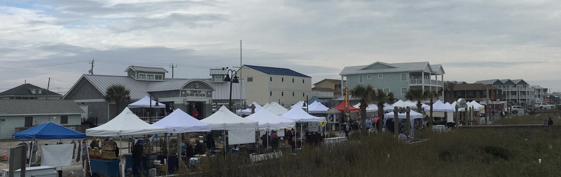 Vendors at Holiday Market