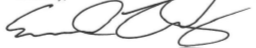 Fire Chief Signature 