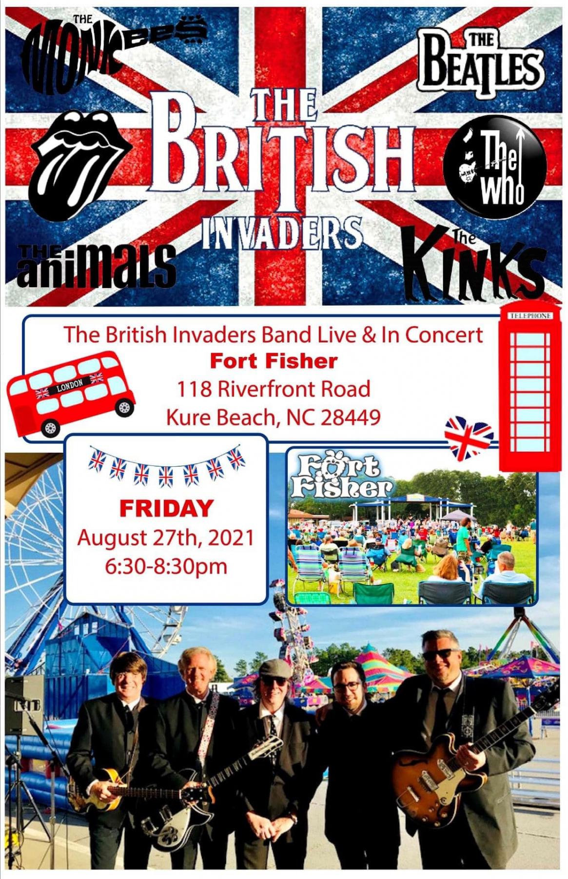 Fort Fisher Concert Flyer Fort Fisher Concert Flyer