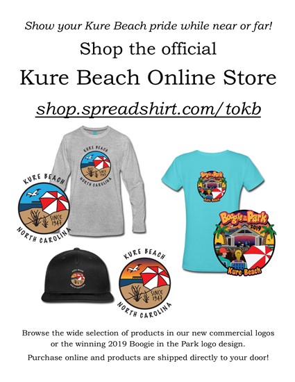 KURE BEACH ONLINE STORE NOW OPEN | Town of Kure Beach, NC