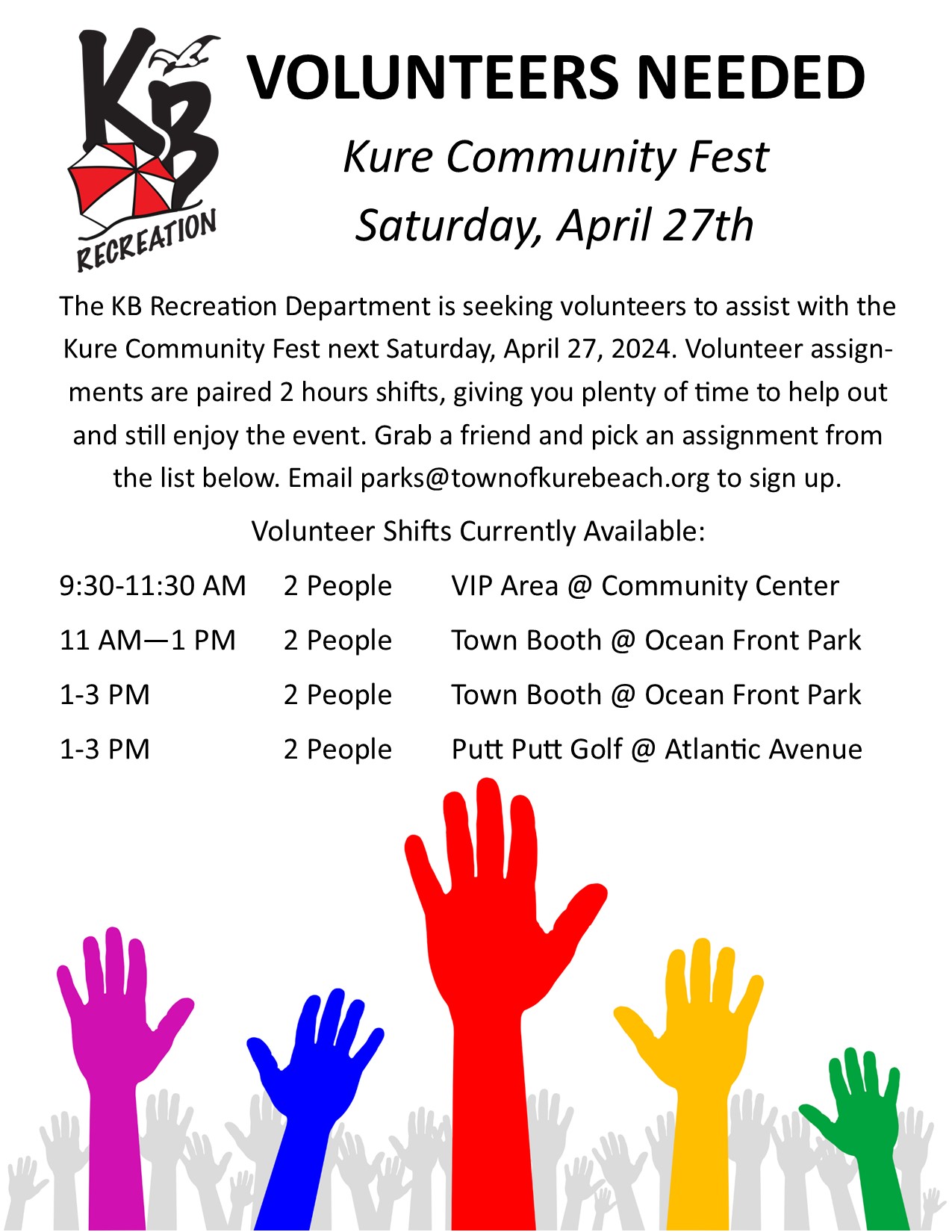 Call for Volunteer for Kure Community Fest